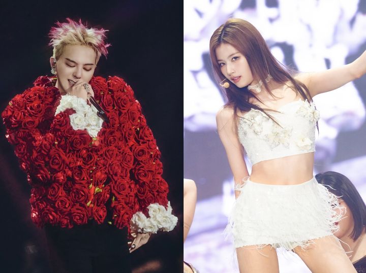 [서울=뉴시스] 지드래곤, 트와이스 사나. (사진 = 갤럭시 코퍼레이션·JYP엔터테인먼트 제공) 2025.06.02. photo@newsis.com *재판매 및 DB 금지