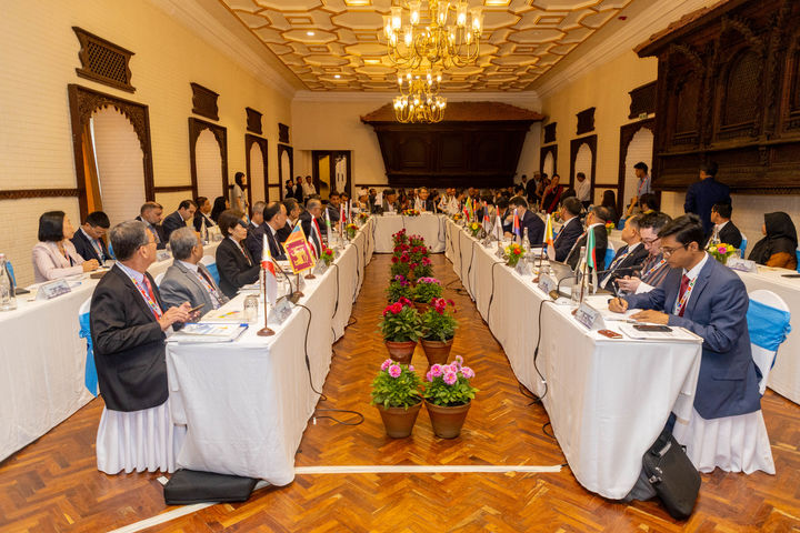 [세종=뉴시스]지난달 29일부터 30일까지 이틀간 네팔 카트만두에 있는 야크앤예티호텔에서 열린 제7차 한-아시아 농식품 기술협력 협의체(AFACI) 총회 전경. (사진=농촌진흥청 제공) *재판매 및 DB 금지