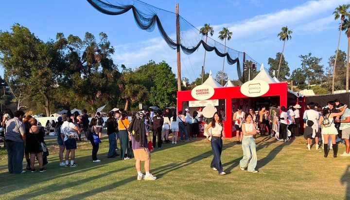 대상 김치브랜드 '종가'가 '헤드 인 더 클라우드 LA 2025'에서 운영한 브랜드 부스 전경.(사진=대상) *재판매 및 DB 금지