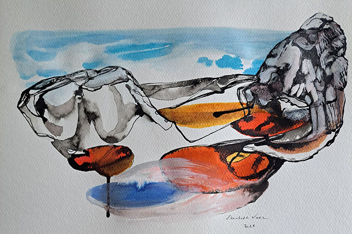 2025 국제현대미술교류전 출품작.(사진=정선문화원 제공) *재판매 및 DB 금지