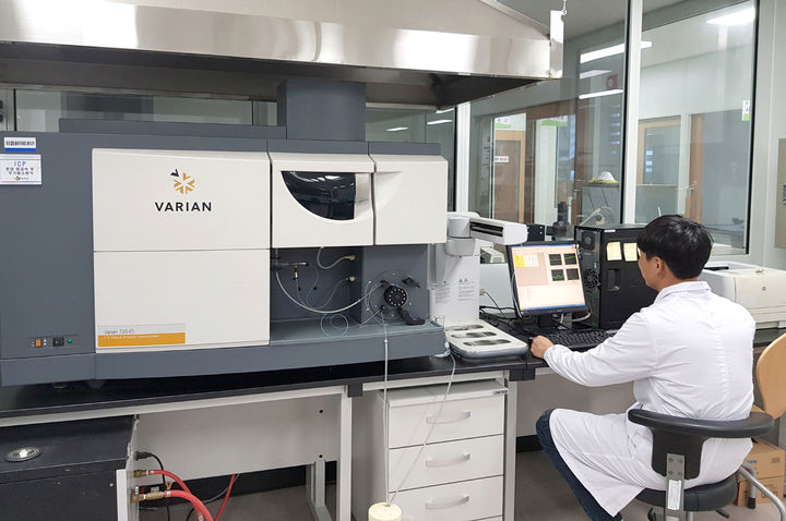 [순창=뉴시스] 순창군 농업기술센터 농산물안전성분석실. *재판매 및 DB 금지