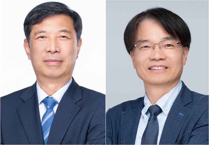 [진주=뉴시스]경상국립대, ‘글로벌 기초연구실지원사업’ 2개 연구팀 선정.사진 왼쪽이 정종화, 김재연 교수.(사진=경상국립대 제공).2025.06.03.photo@newsis.com *재판매 및 DB 금지