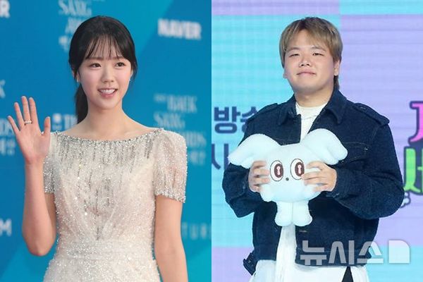 지예은(왼쪽), 곽튜브