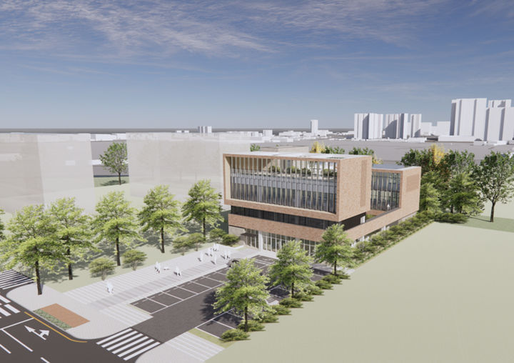 [밀양=뉴시스] 청년행복누림센터 조감도. (사진=밀양시 제공) 2025.06.04. photo@newsis.com *재판매 및 DB 금지