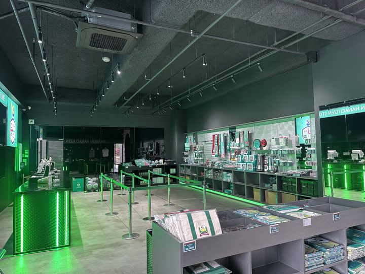 [서울=뉴시스] 프로축구 K리그1 대전하나시티즌의 MD샵. (사진=한국프로축구연맹 제공) *재판매 및 DB 금지