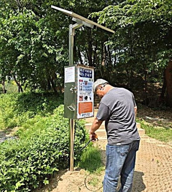 원주시, 기피제 분사기·포충기 확대 설치…"감염병 예방"