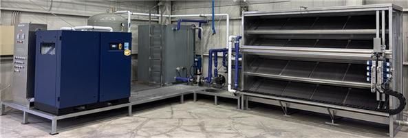 [서울=뉴시스] 공기와 물을 이용하는 능직 데미스터 필터 및 자동 세정 장치 . 2025.06.06. (사진=한국철도기술연구원 제공) photo@newsis.com *재판매 및 DB 금지