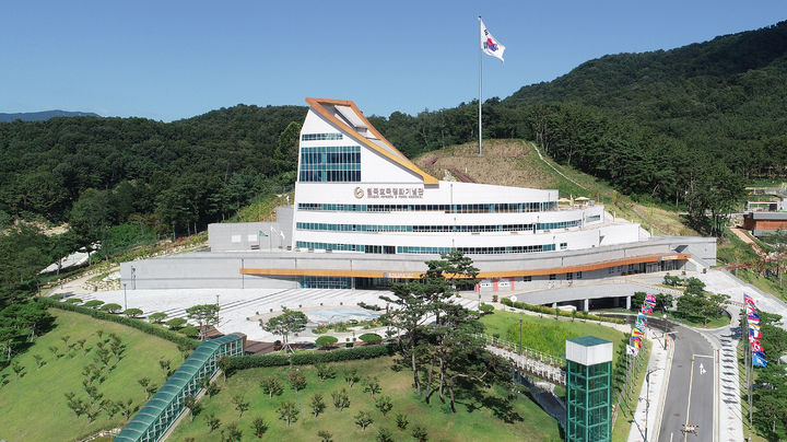 [대구=뉴시스] 경북 칠곡군에 소재한 칠곡호국평화기념관. (사진=대구지방보훈청 제공) 2025.06.05. photo@newsis.com *재판매 및 DB 금지
