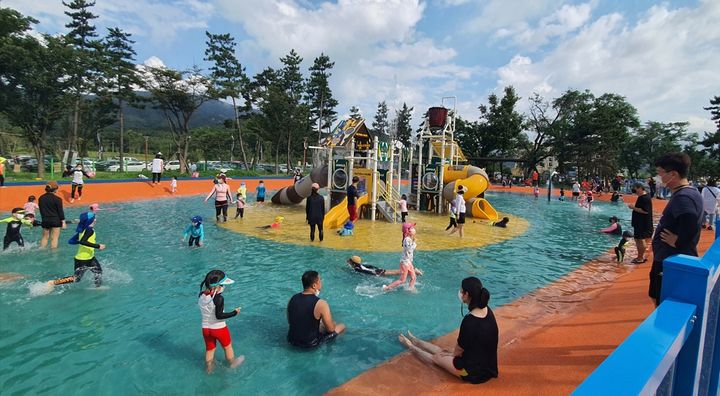 부안군 변산해수욕장 어린이 놀이 시설 (사진=부안군 제공) *재판매 및 DB 금지