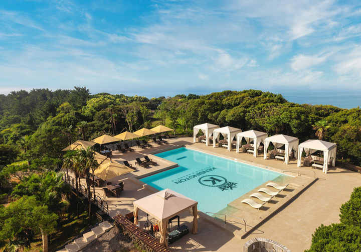 [서울=뉴시스] 이랜드파크_켄싱턴리조트 제주중문_워터플레이존.(사진=이랜드파크 제공) *재판매 및 DB 금지