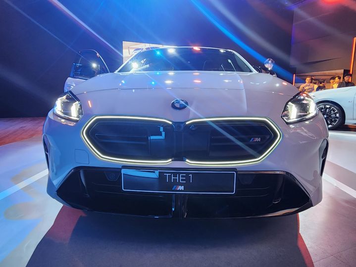 [인천=뉴시스] 영종도 BMW 드라이빙 센터에 전시된 BMW 더 뉴 1시리즈. (사진=이창훈 기자) 2025.06.05 photo@newsis.com *재판매 및 DB 금지&nbsp; *재판매 및 DB 금지