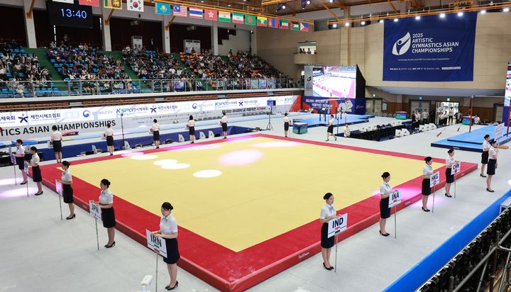 아시아기계체조선수권대회 개회식 *재판매 및 DB 금지