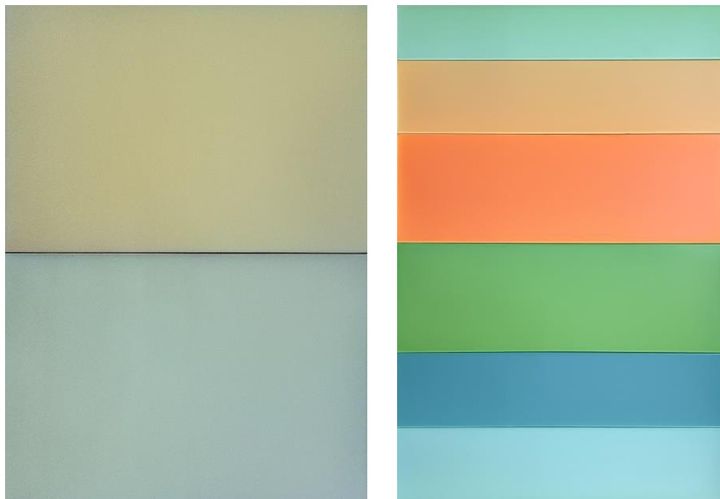 윤종주, cherish the time-beyond, 52x76cm(x2), acrylic, medium on canvas, 2025 *재판매 및 DB 금지