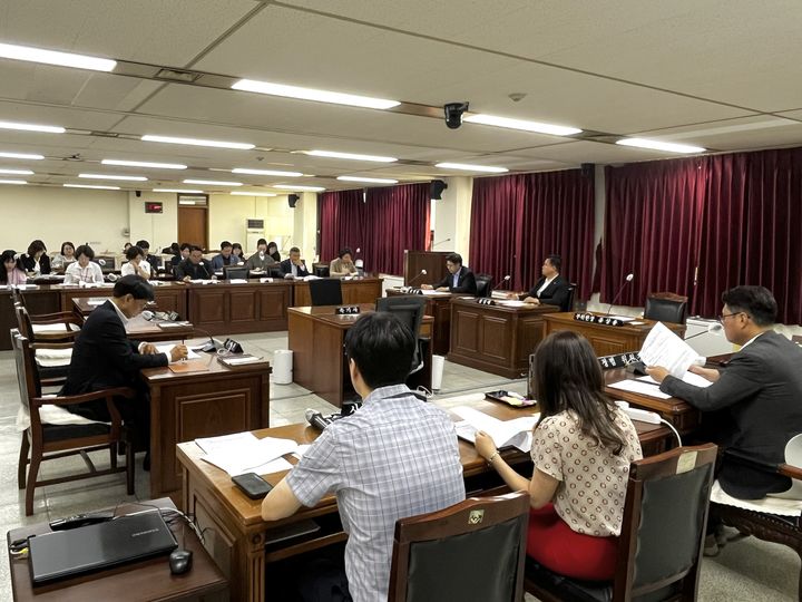 충북도의회 교육위원회 정례 간담회. *재판매 및 DB 금지