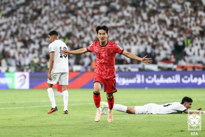 [서울=뉴시스]축구대표팀 김진규. (사진=대한축구협회 제공)