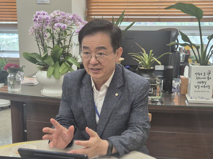 [수원=뉴시스] 이용빈 경기복지재단 대표이사(사진=경기복지재단 제공) 2025.06.07. photo@newsis.com *재판매 및 DB 금지