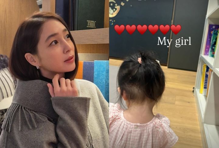 [서울=뉴시스] 이민정과 딸. (사진=이민정 인스타그램 캡처) 2025.06.07. photo@newsis.com *재판매 및 DB 금지