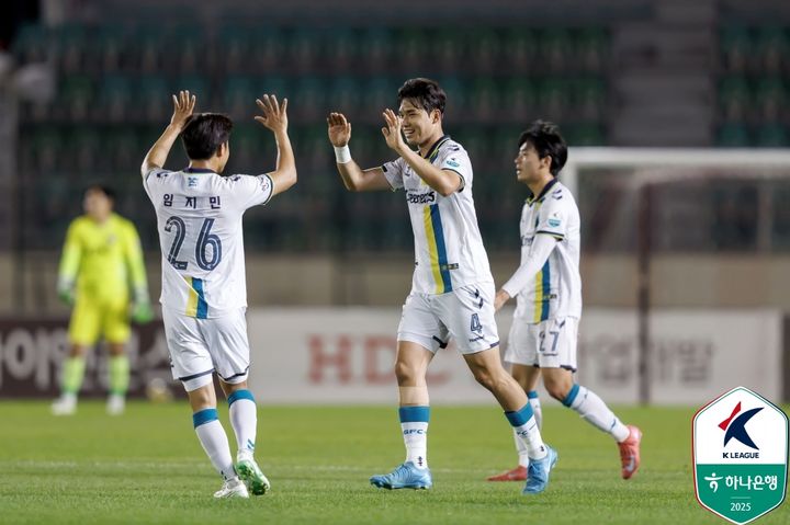 [서울=뉴시스] 프로축구 K리그2 안산그리너스의 장민준. (사진=한국프로축구연맹 제공) *재판매 및 DB 금지