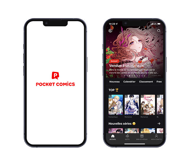 [서울=뉴시스] NHN이 프랑스에서 운영하는 웹툰 플랫폼 포켓코믹스. (사진=인사이드 NHN 제공) 2025.06.08. photo@newsis.com *재판매 및 DB 금지