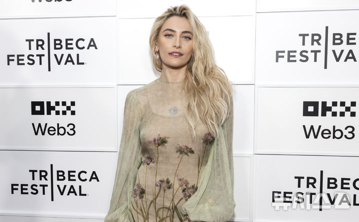 [뉴욕=뉴시스/AP] 지난 여름 뉴욕 트라이베카 페스티벌 시사회에 참석한 패리스 잭슨 2025.06.08.