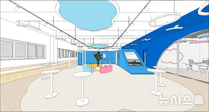 [광명=뉴시스]디딤청소년활동센터 내부 문화카페 투시도.(사진=광명시 제공)2025.06.09.photo@newsis.com