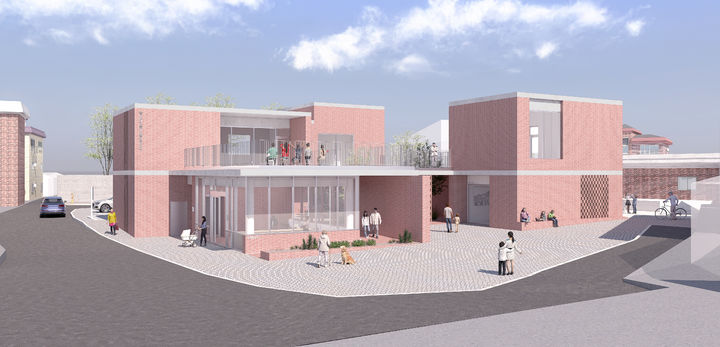 [수원=뉴시스] 화성 송산면 '마을 어울림센터' 조감도. (사진=경기도 제공) 2025.06.09. photo@newsis.com *재판매 및 DB 금지