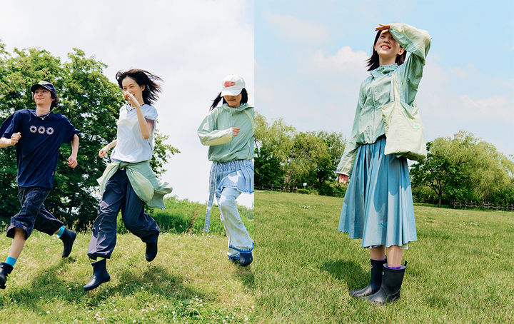 [서울=뉴시스] 무신사가 장마철을 앞두고 무신사에서 '레인 웨어(Rainwear)' 관련 아이템의 수요가 빠르게 증가하고 있다고 9일 밝혔다. (사진=무신사 제공) *재판매 및 DB 금지