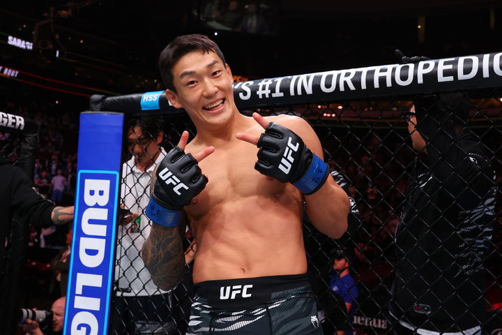 [서울=뉴시스] UFC 유주상. (사진=UFC 제공) *재판매 및 DB 금지
