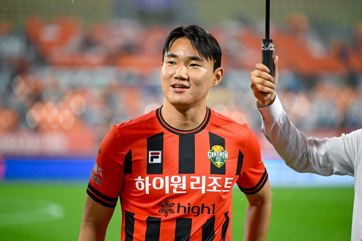 [서울=뉴시스] 프로축구 K리그1 강원FC에서 성장해 스코틀랜드 프로축구 프리미어십 셀틱에서 활약 중인 양현준. (사진=강원FC 제공) *재판매 및 DB 금지