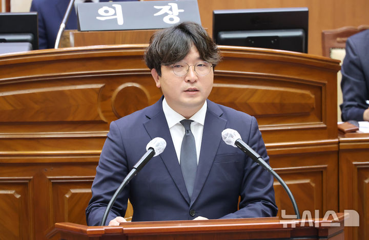 [전주=뉴시스]윤난슬 기자 = 장병익 전주시의원(완산동, 중화산1·2동).(사진=전주시의회 제공)  