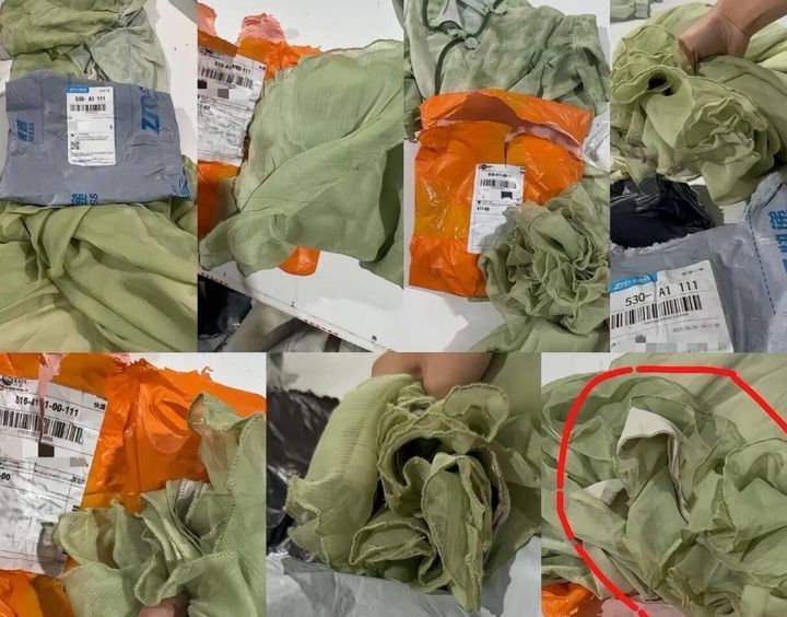 [서울=뉴시스]중국 내몽골의 한 대학에서 학생들이 고전 의상 10벌을 온라인으로 구매해 사용한 뒤, 단체로 반품을 시도해 논란이 되고 있다.(사진=극목신문) *재판매 및 DB 금지