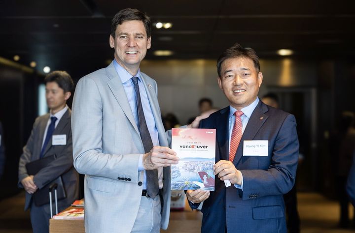 [대구=뉴시스]티웨이항공, 브리티시 컬럼비아주 비즈니스 행사 참여(사진=티웨이항공 제공) photo@newsis.com *재판매 및 DB 금지