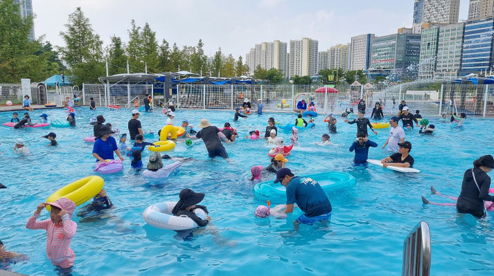 어린이 물놀이장. (사진=하남시 제공) photo@newsis.com *재판매 및 DB 금지