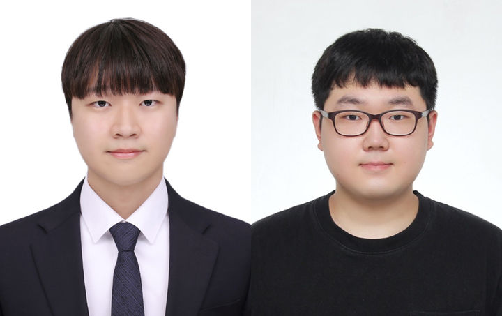 동국대 김윤건 석사과정생(왼쪽)과 김태현 석박사통합과정생이 제2기 대학원 대통령과학장학생으로 선정됐다. (사진=동국대 제공) *재판매 및 DB 금지