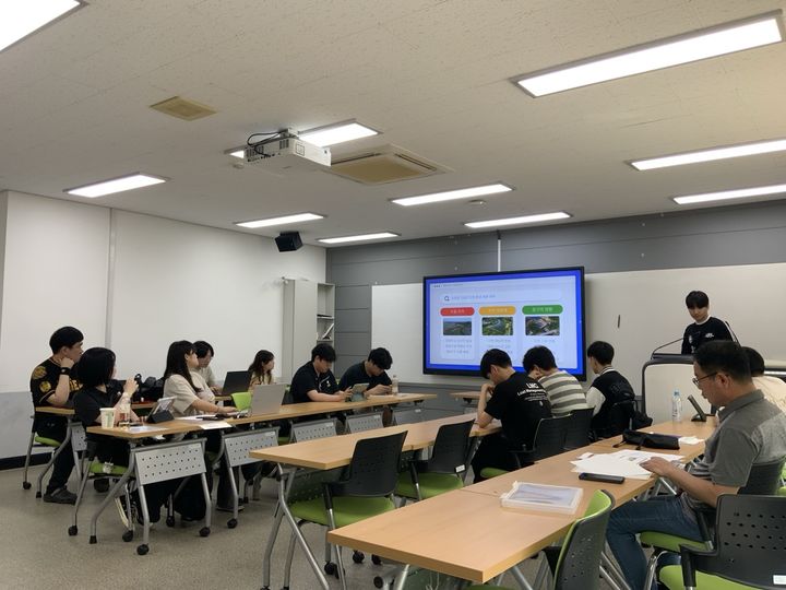 [홍성=뉴시스] 충남도립대학교 환경에너지과 수업 장면. (사진=충남도립대 제공) 2025.06.11. photo@newsis.com  *재판매 및 DB 금지