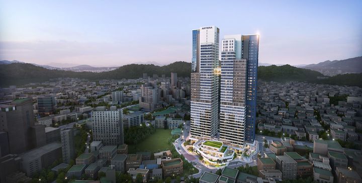 [서울=뉴시스] 연신내역 도심 공공주택 복합사업 조감도. (사진=금호건설 제공) 2025.06.12. photo@newsis.com *재판매 및 DB 금지