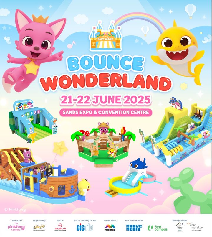 [서울=뉴시스]더핑크퐁컴퍼니, 키즈 팝콘 아시아에서 ‘핑크퐁 아기상어 바운스 원더랜드’ 공개.(사진=더핑크퐁컴퍼니 제공) 2025.06.12. photo@newsis.com *재판매 및 DB 금지