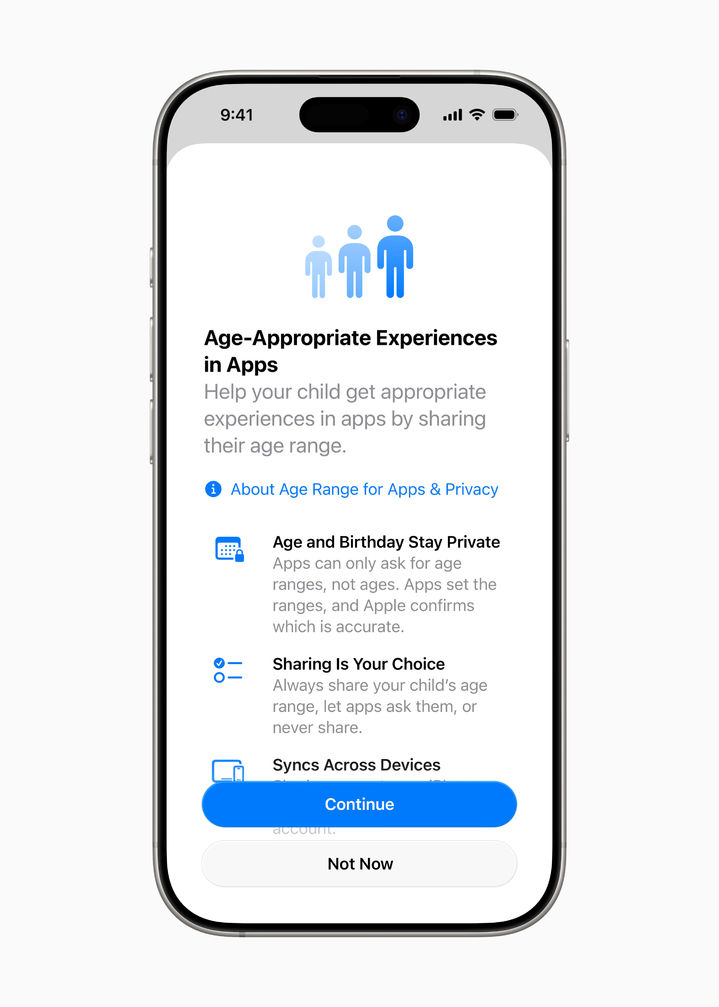 애플은 iOS 26과 아이패드OS 26 등 올 가을 공개될 차세대 운영체제(OS)에 아동·청소년 보호 기능을 대폭 강화한다고 12일 밝혔다. (사진=애플) *재판매 및 DB 금지