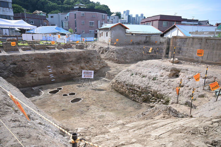 [공주=뉴시스] 공주 대통사지 정밀 발굴 현장. (사진=공주시 제공) 2025.06.12. photo@newsis.com. *재판매 및 DB 금지