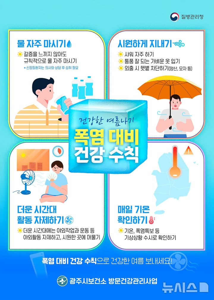 [경기광주=뉴시스] 광주시 폭염 대응 중점 관리기간 운영 안내문 (사진-광주시 제공) 2025.06.12.photo@newsis.com