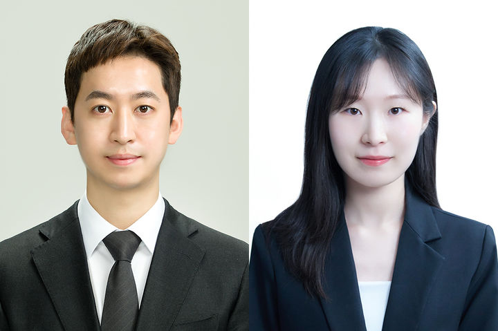 사진은 강준원 동국대 교수(왼쪽), 나규미 동국대 석사과정생. (사진=동국대 제공) *재판매 및 DB 금지