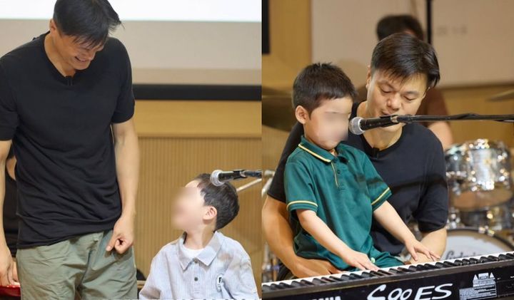 [서울=뉴시스] 가수 겸 프로듀서 박진영이 유치원 행사에 참여해 자상한 면모를 보였다. (사진=박진영 인스타그램 캡처) 2025.06.13. photo@newsis.com *재판매 및 DB 금지