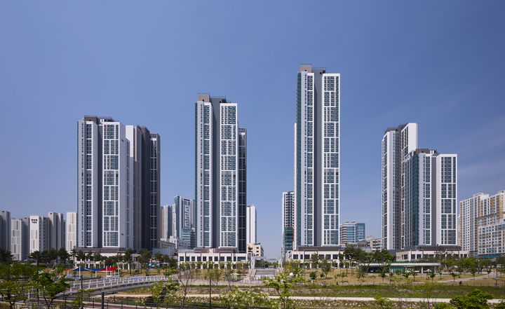 반도건설 ‘고덕 유보라 더 크레스트’ 단지 전경 사진 *재판매 및 DB 금지