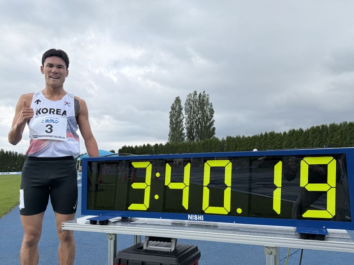 [서울=뉴시스] 육상 이재웅. (사진=대한육상연맹 제공) *재판매 및 DB 금지