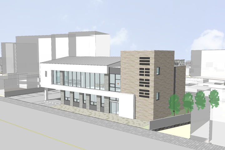 [순창=뉴시스] 순창군이 내년 상반기 중 준공을 목표로 이달 중 착공할 예정인 새 보훈회관 조감도. *재판매 및 DB 금지