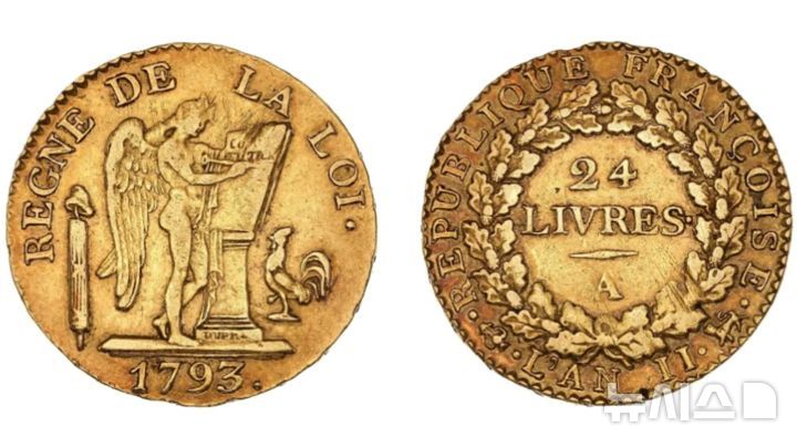 [뉴시스] 프랑스의 한 주택 벽 안에서 발견된 대규모 금화 컬렉션이 최근 경매에서 약 350만 달러에 낙찰됐다.(사진=CNN) 2025.06.12 