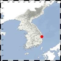 [서울=뉴시스] 14일 오후 12시22분11초 경북 영덕군 북쪽 21㎞ 지역에서 규모 2.0의 지진이 발생했다. (사진=기상청 제공) 2025.06.14. photo@newsis.com *재판매 및 DB 금지