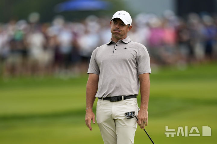 [오크몬트=AP/뉴시스]US오픈 나선 매킬로이. 2025.06.14.