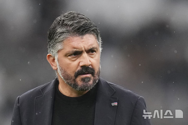 [마르세유=AP/뉴시스]이탈리아 새 사령탑으로 선임된 젠나로 가투소. 2024.02.09.