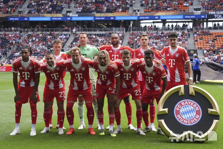 [신시내티=AP/뉴시스] 독일 프로축구 분데스리가의 바이에른 뮌헨. 2025.06.15.